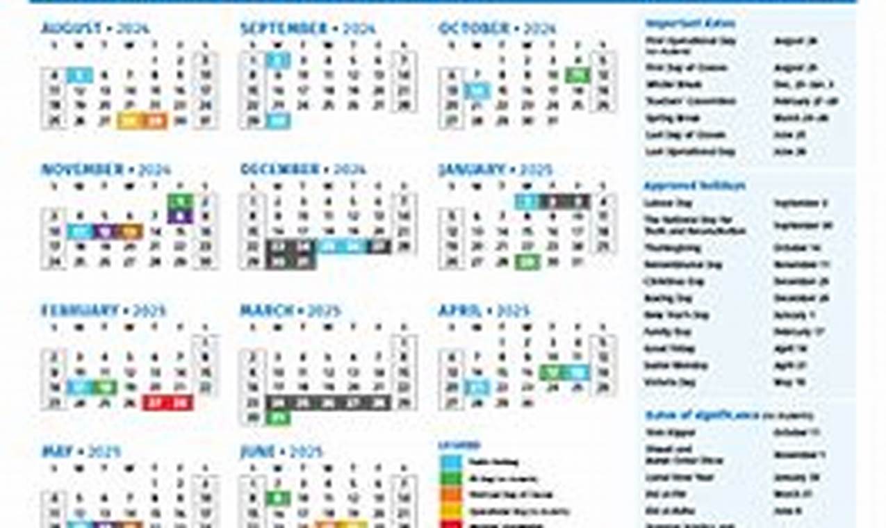 Epsb 2024-2025 Calendar