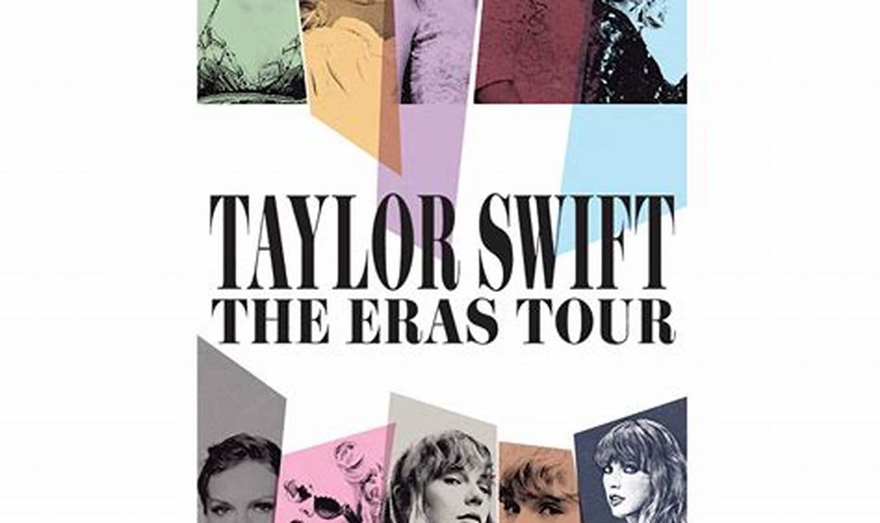 Eras Tour Poster Taylor Swift