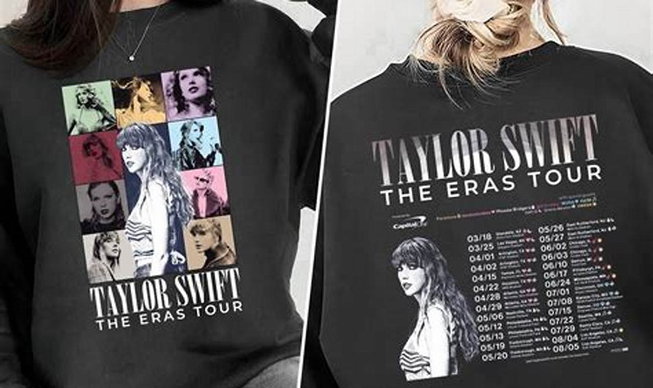 Eras Tour Taylor Swift Merch