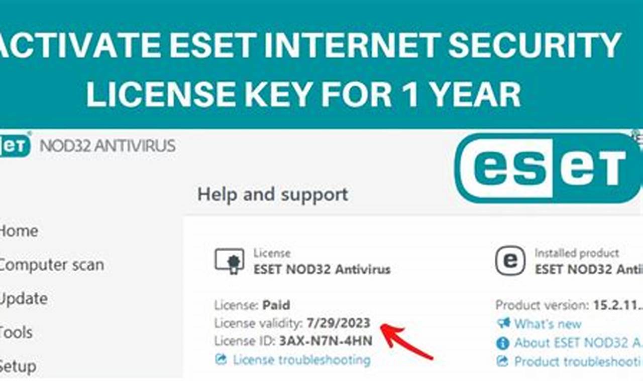 Eset Internet Security License Key 2024 Free