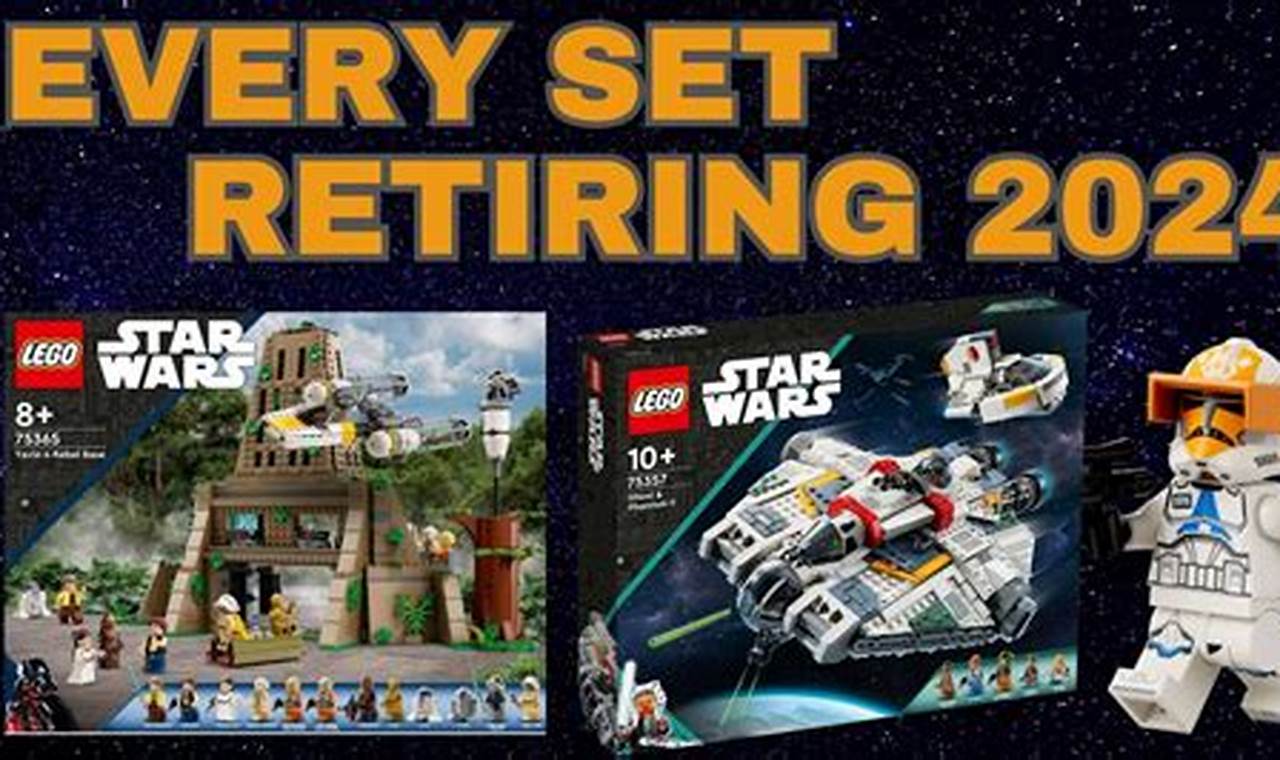 Every Lego Set Retiring In 2024