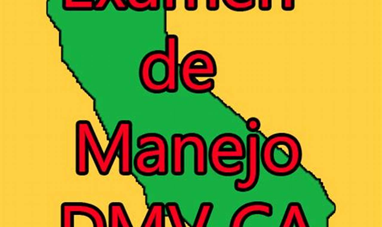 Examen De Manejo Dmv 2024 California