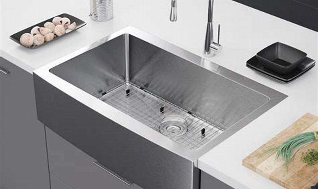 Exclusive kitchen sink