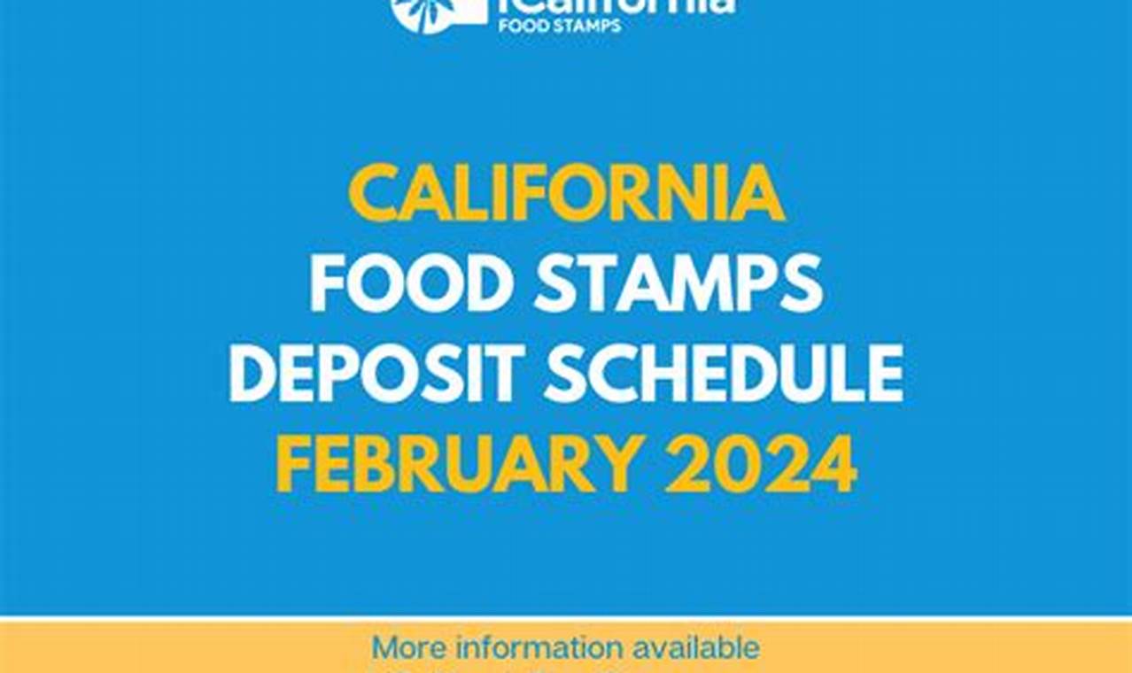 Extra Food Stamps February 2024 California