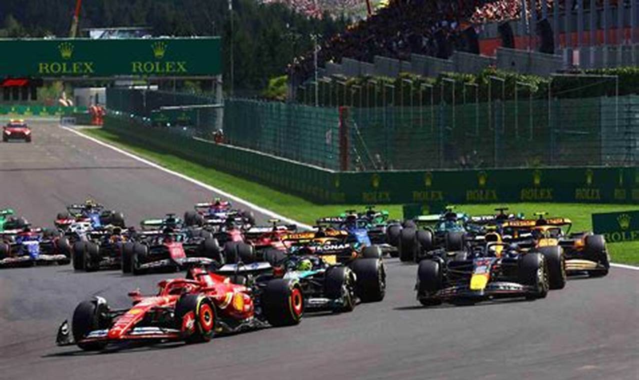 F1 Belgium Results 2024