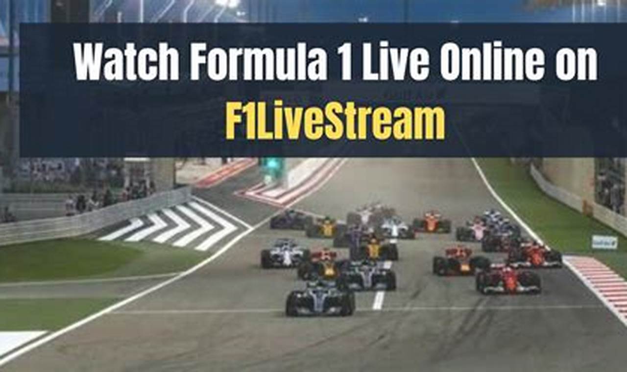 F1 Live Stream Reddit