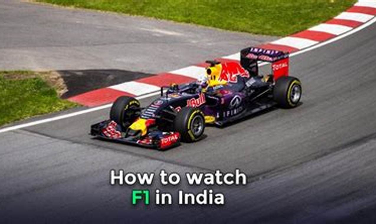 F1 Live Streaming India