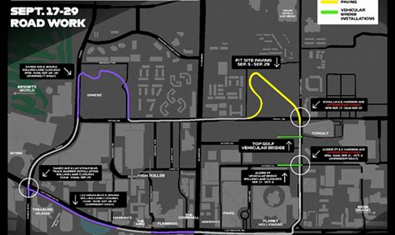 F1 Road Closure 2024 Las Vegas