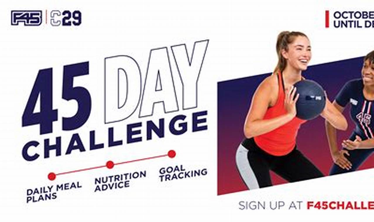 F45 Challenge Dates 2024