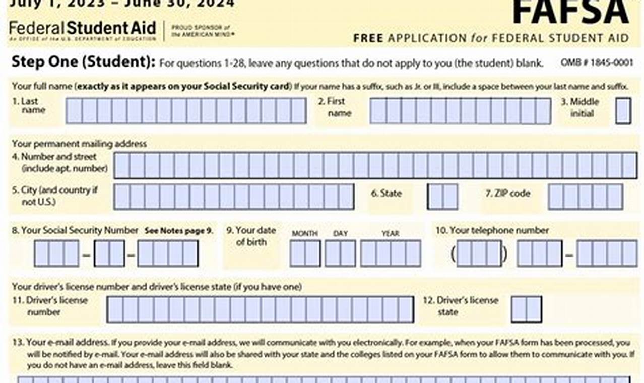 Fafsa 2024 2024 Forms