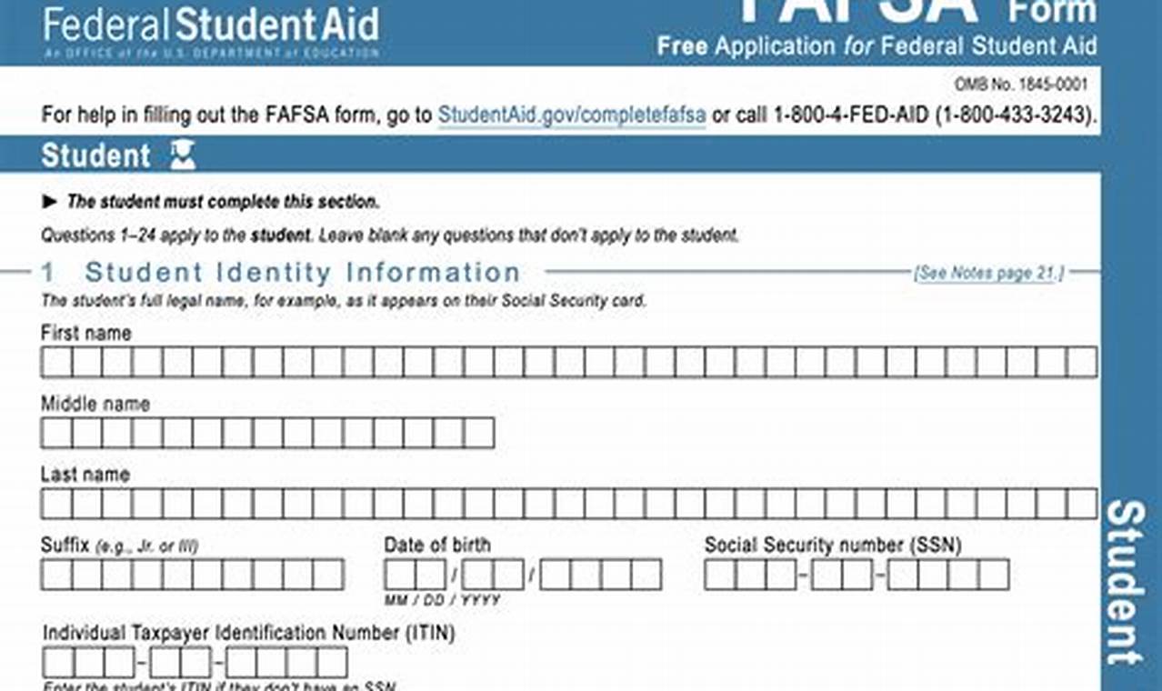 Fafsa Application 2024-25 Form