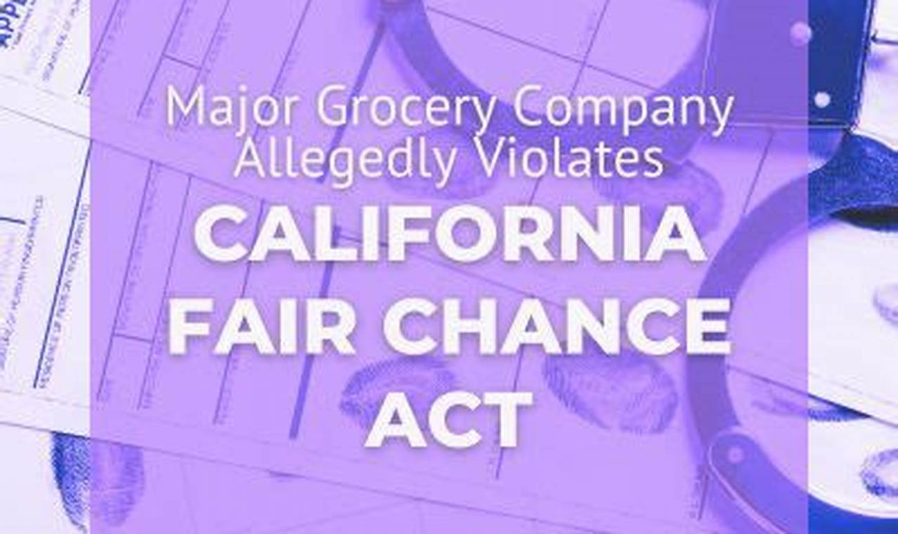 Fair Chance Act California 2024