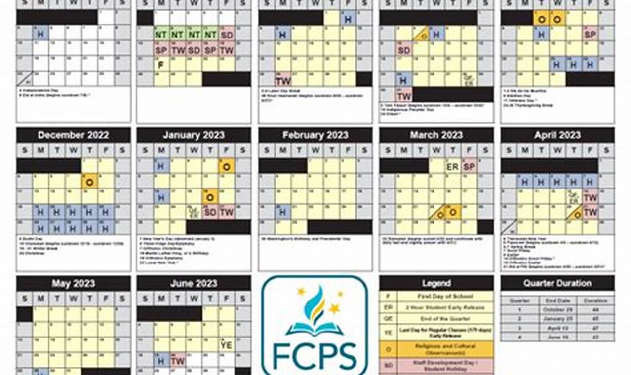 Fairfax County Public School Calendar 2024-25