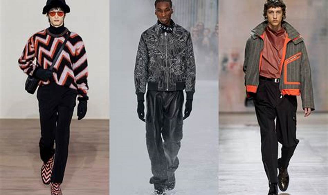 Fall 2024 Fashion Trends Men