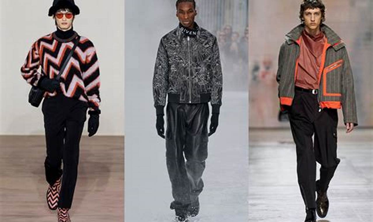Fall 2024 Male Fashion Trends