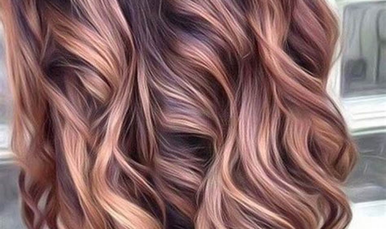 Fall Hair Colors 2024 For Curly Hair