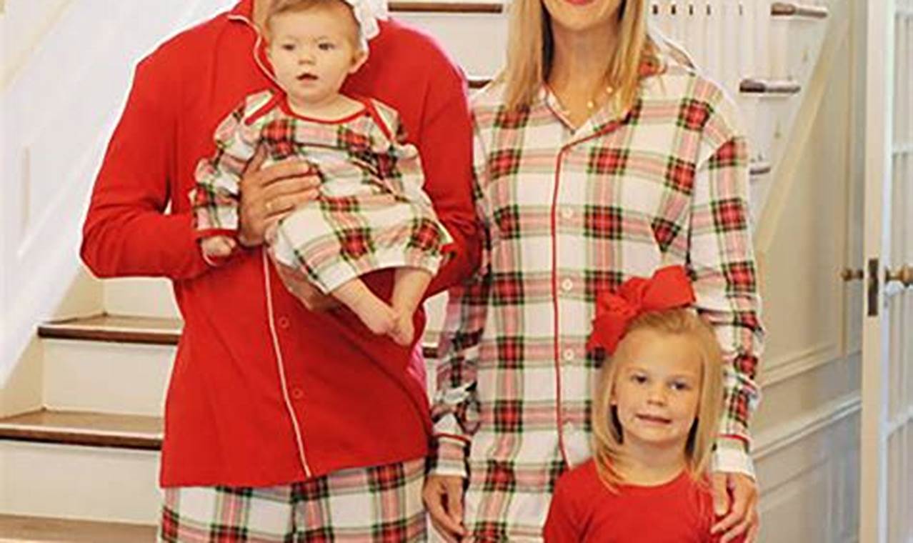 Family Holiday Pajamas 2024