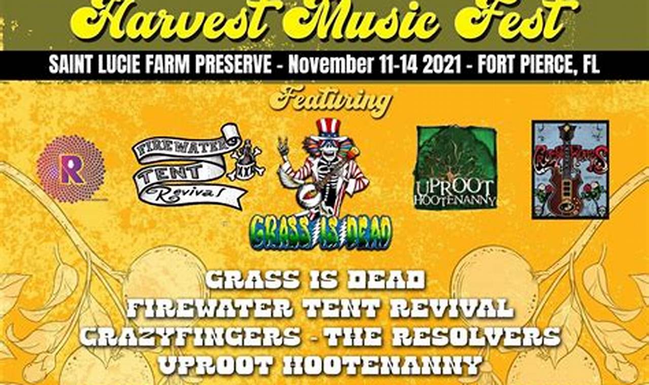Farm To Grass Music Festival 2024 Lineup