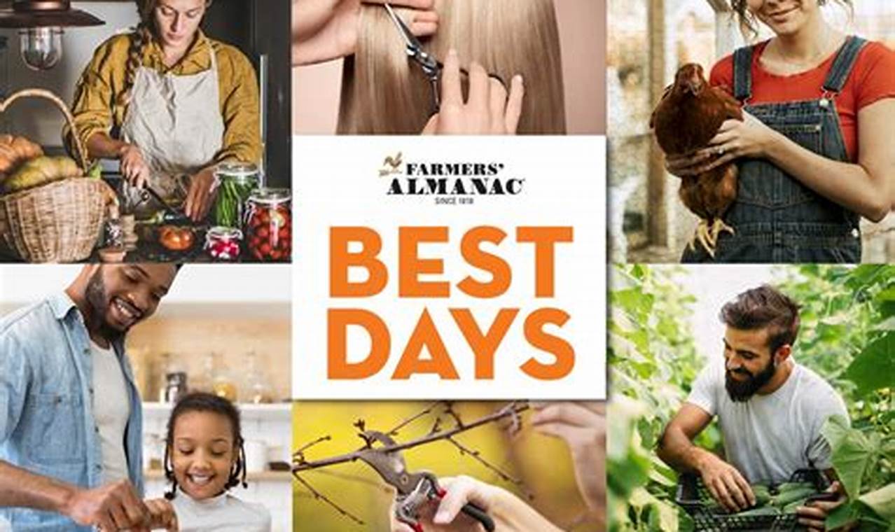 Farmers Almanac Best Days For Weaning