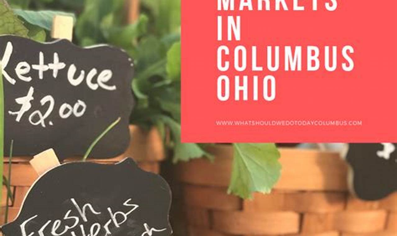 Farmers Market Columbus Ohio 2024