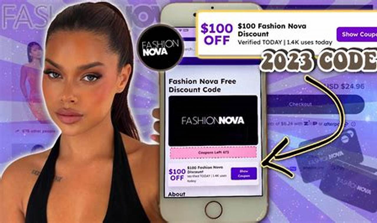 Fashion Nova Discount Code July 2024