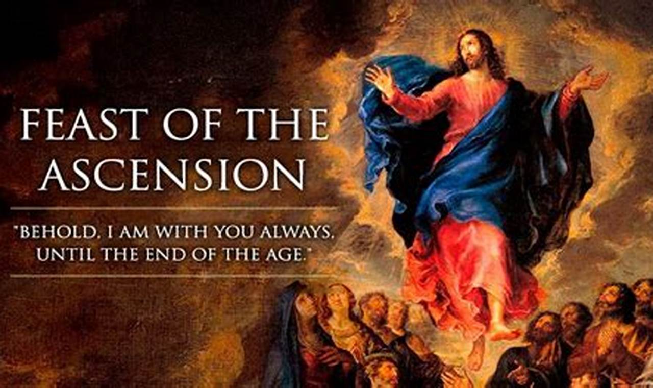 Feast Of The Ascension 2024