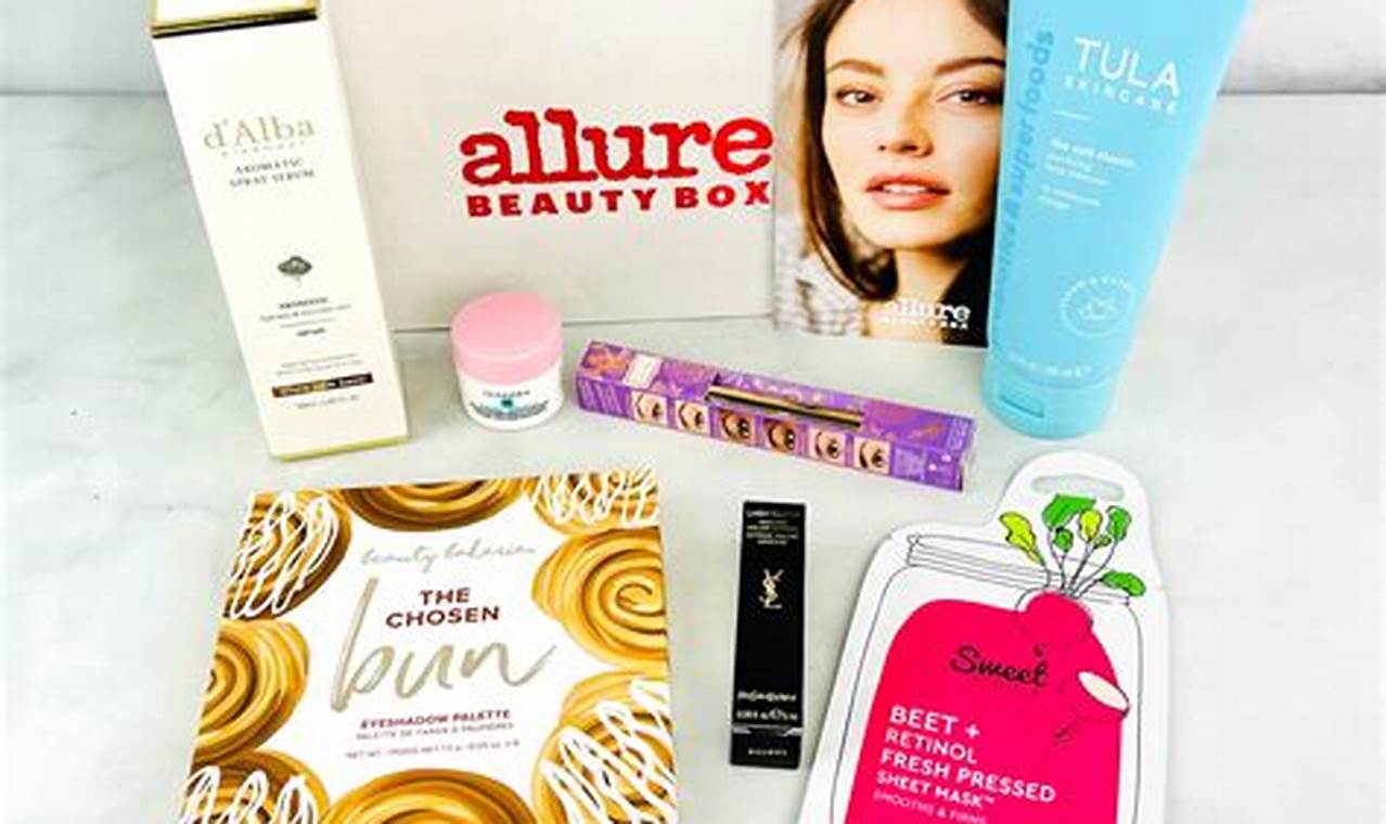 Feb 2024 Allure Beauty Box