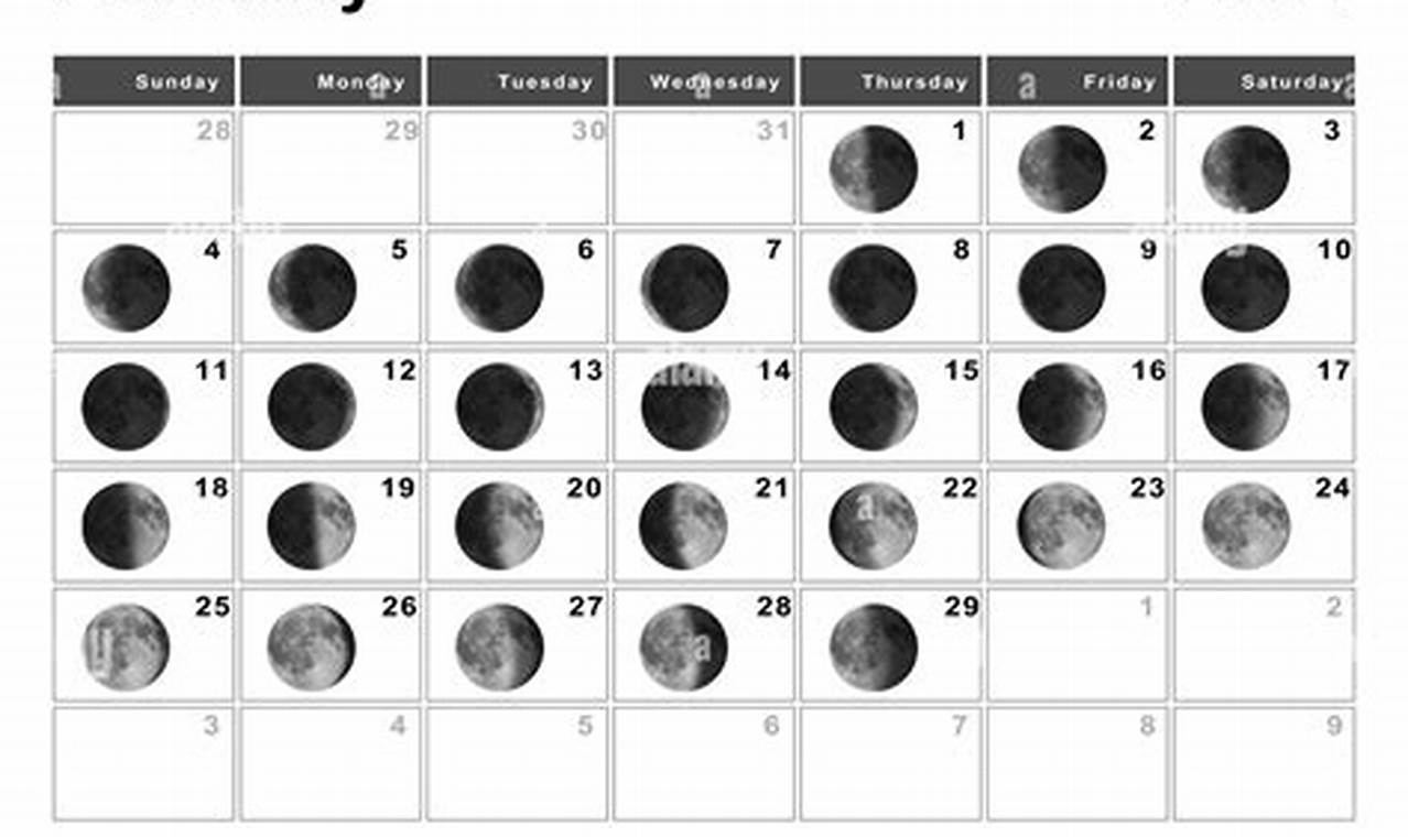 Feb 2024 Moon Calendar