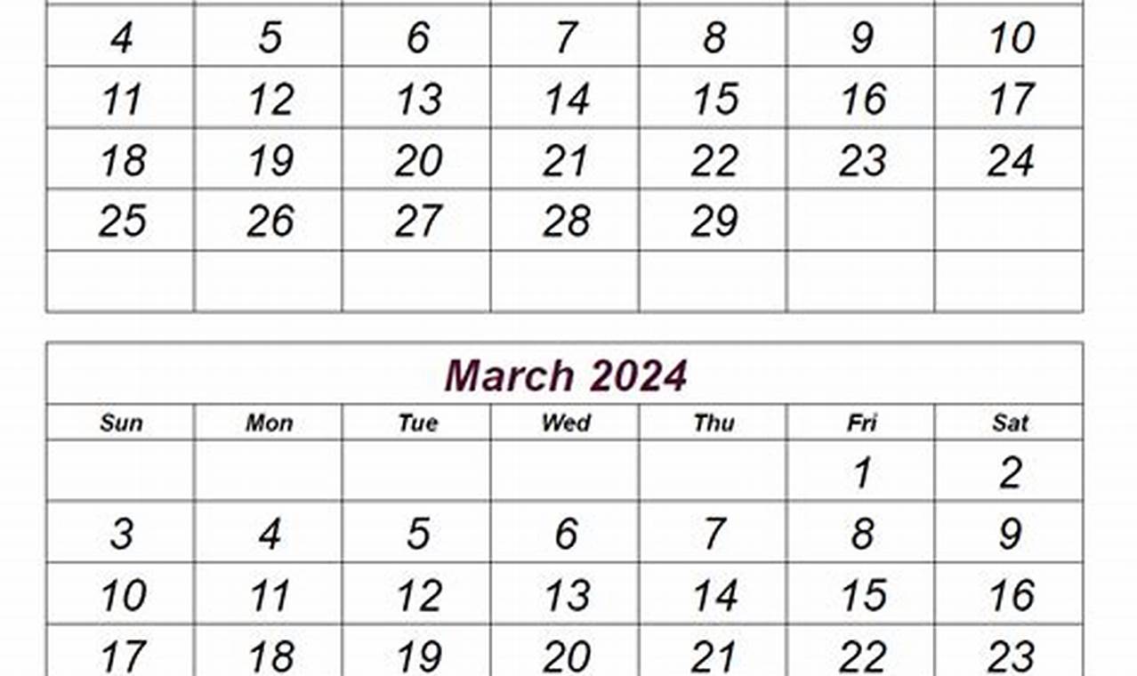 February 2024 And March 2024 Calendar Google Translate