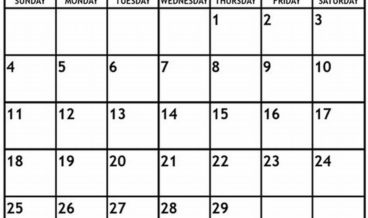 February 2024 Calendar Printable A4 Sheets Google