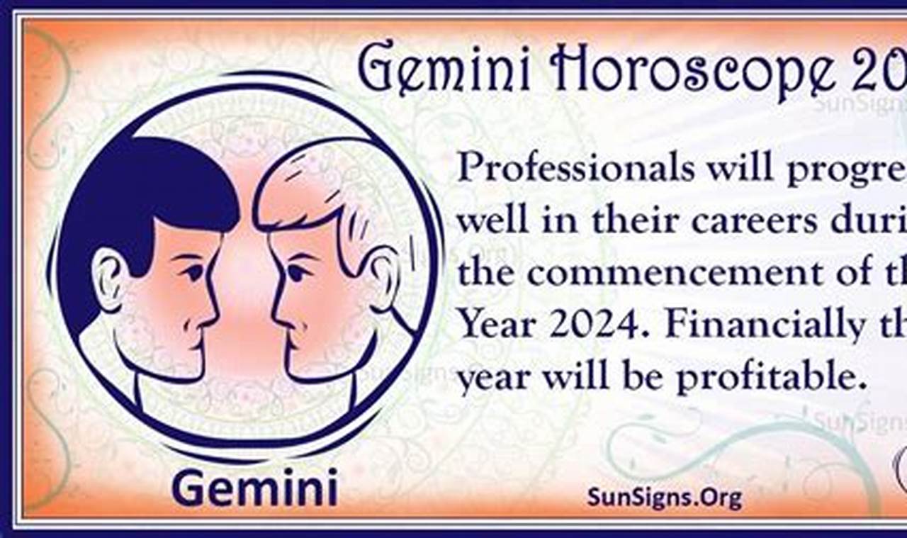 February Gemini Horoscope 2024