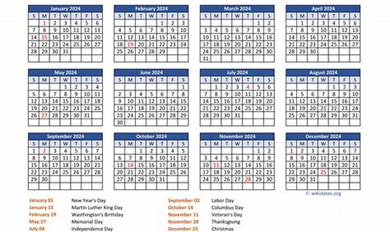 Fed 2024 Calendar