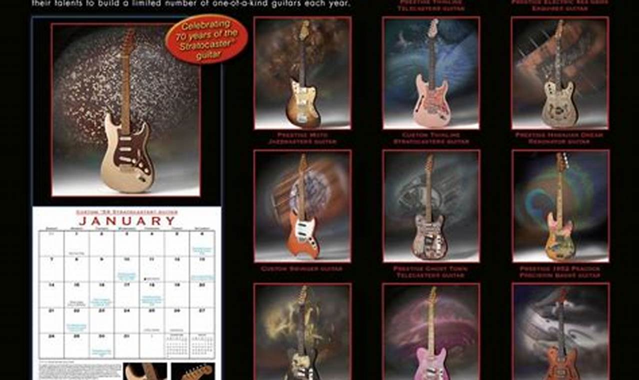 Fender 2024 Calendar Week Calendar