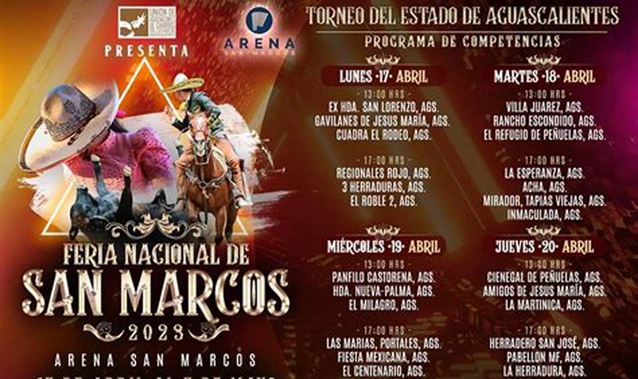 Feria De San Marcos Aguascalientes 2024
