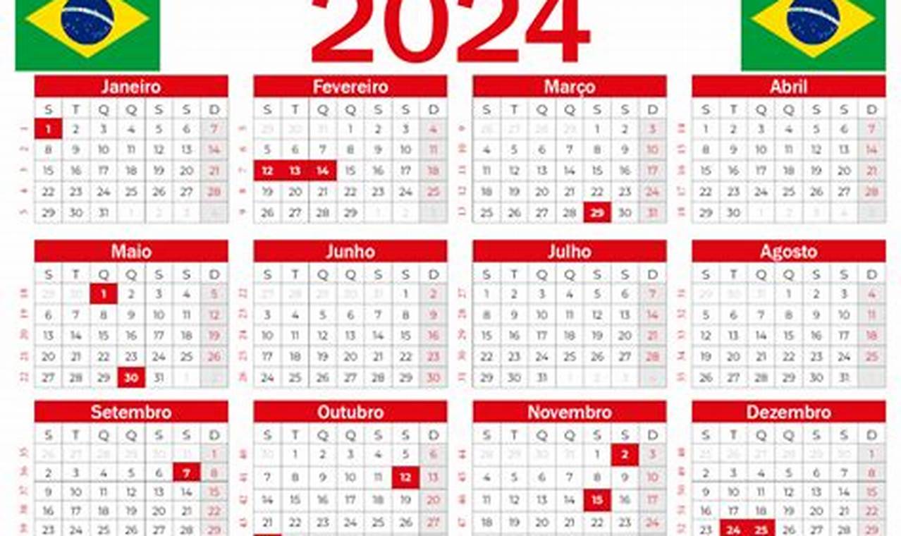 Feriados No Brasil 2024 Calendar