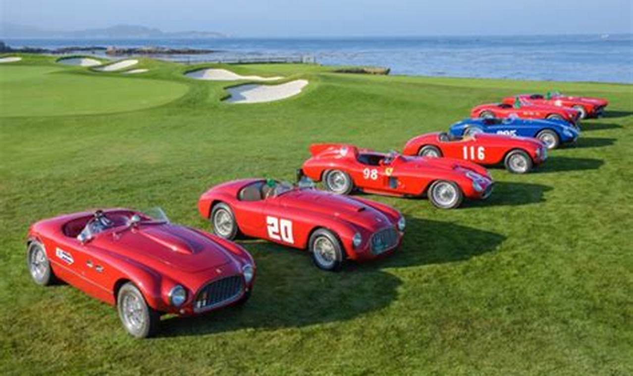 Ferrari Pebble Beach 2024