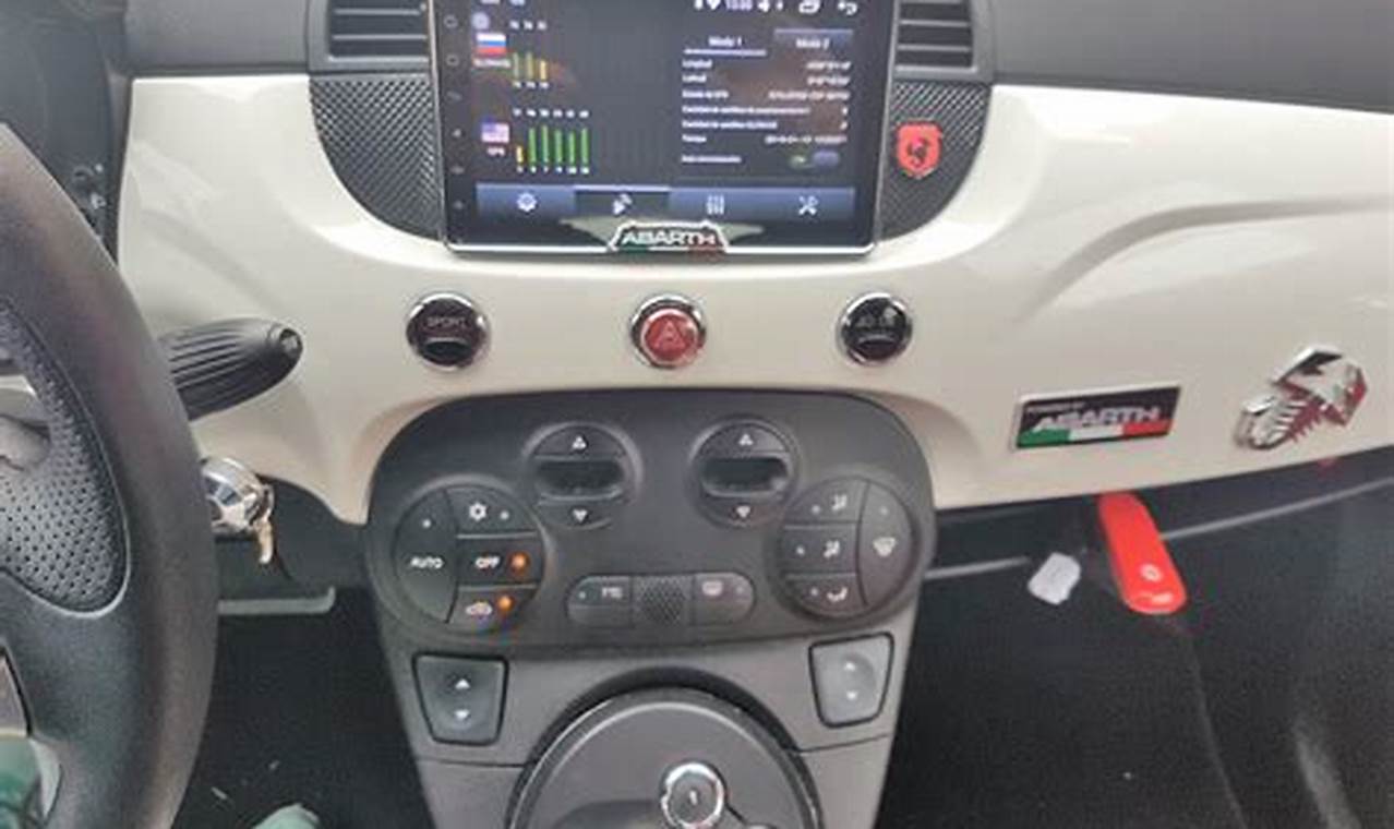 Fiat 500 Stereo Upgrade