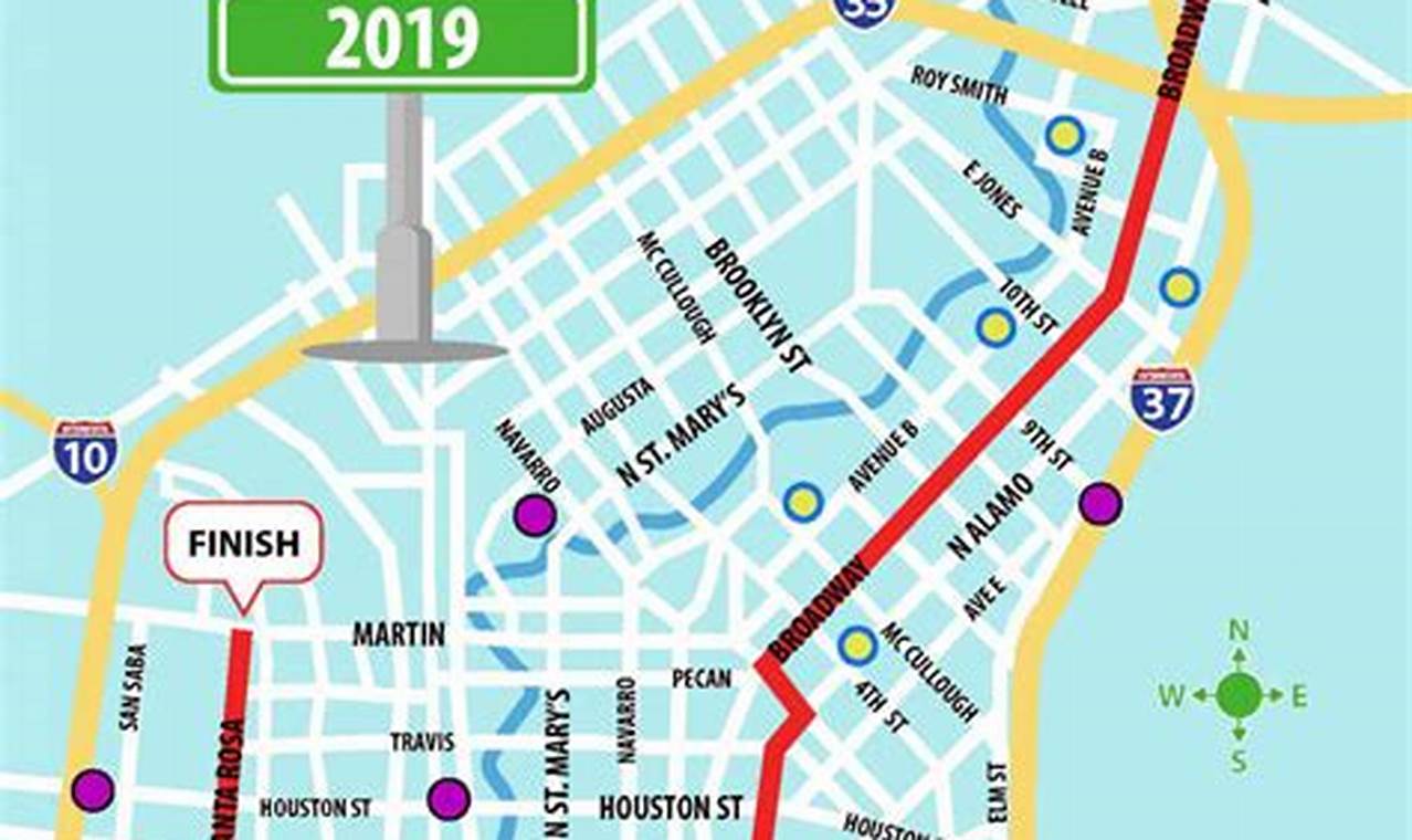 Fiesta Parade Route 2024 Map