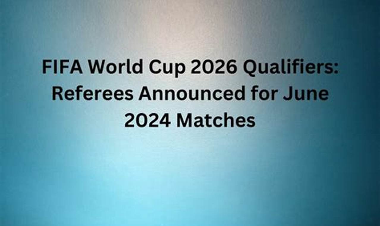 Fifa World Cup 2024: All You Need to Know