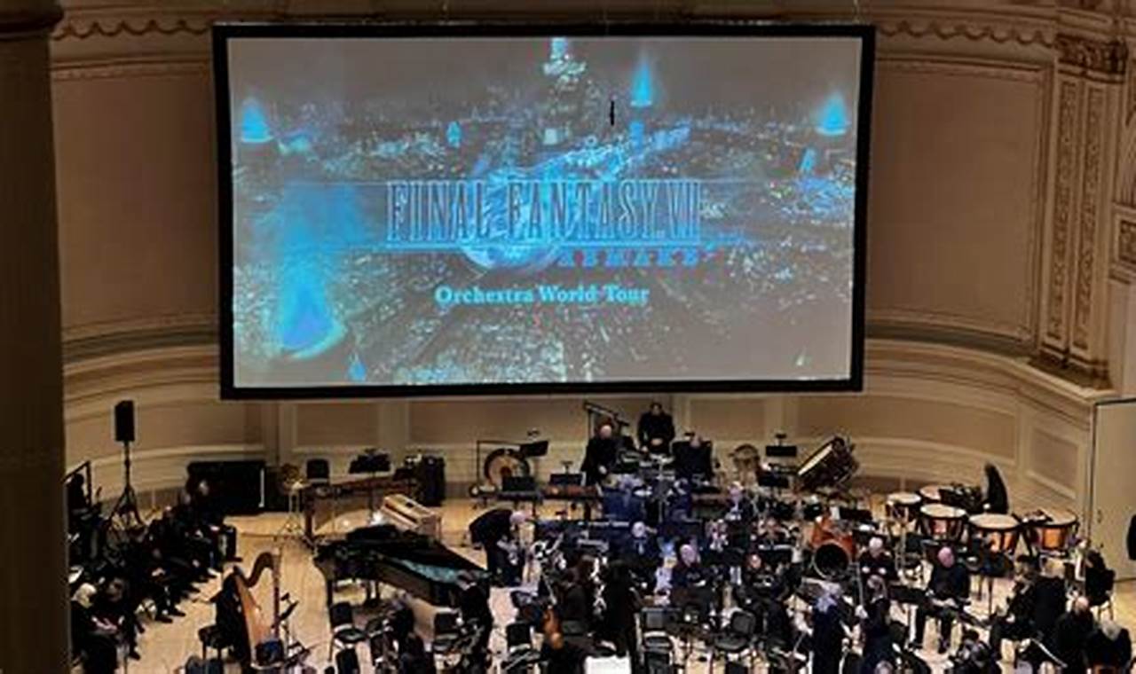 Final Fantasy Carnegie Hall 2024