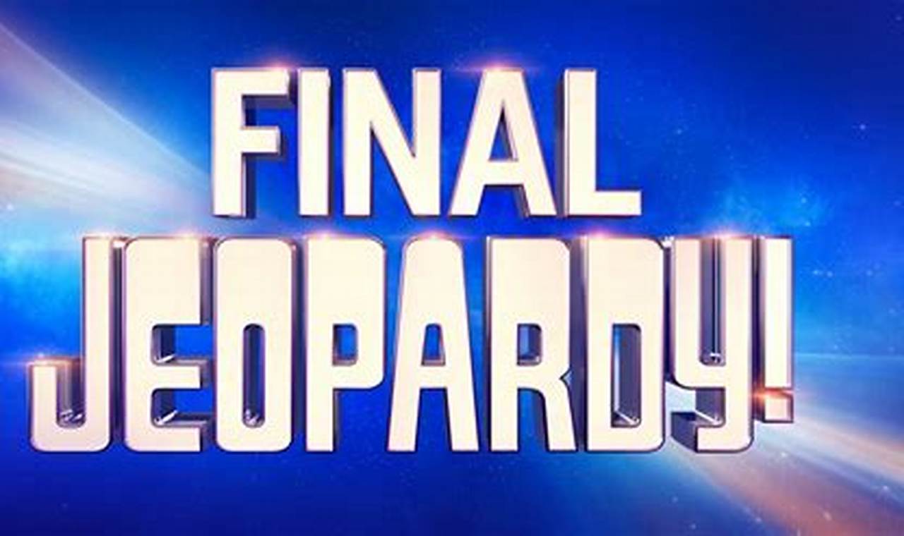 Final Jeopardy July 26 2024