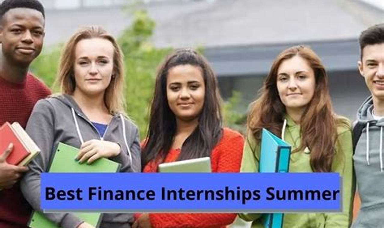 Finance Internships Nyc Summer 2024