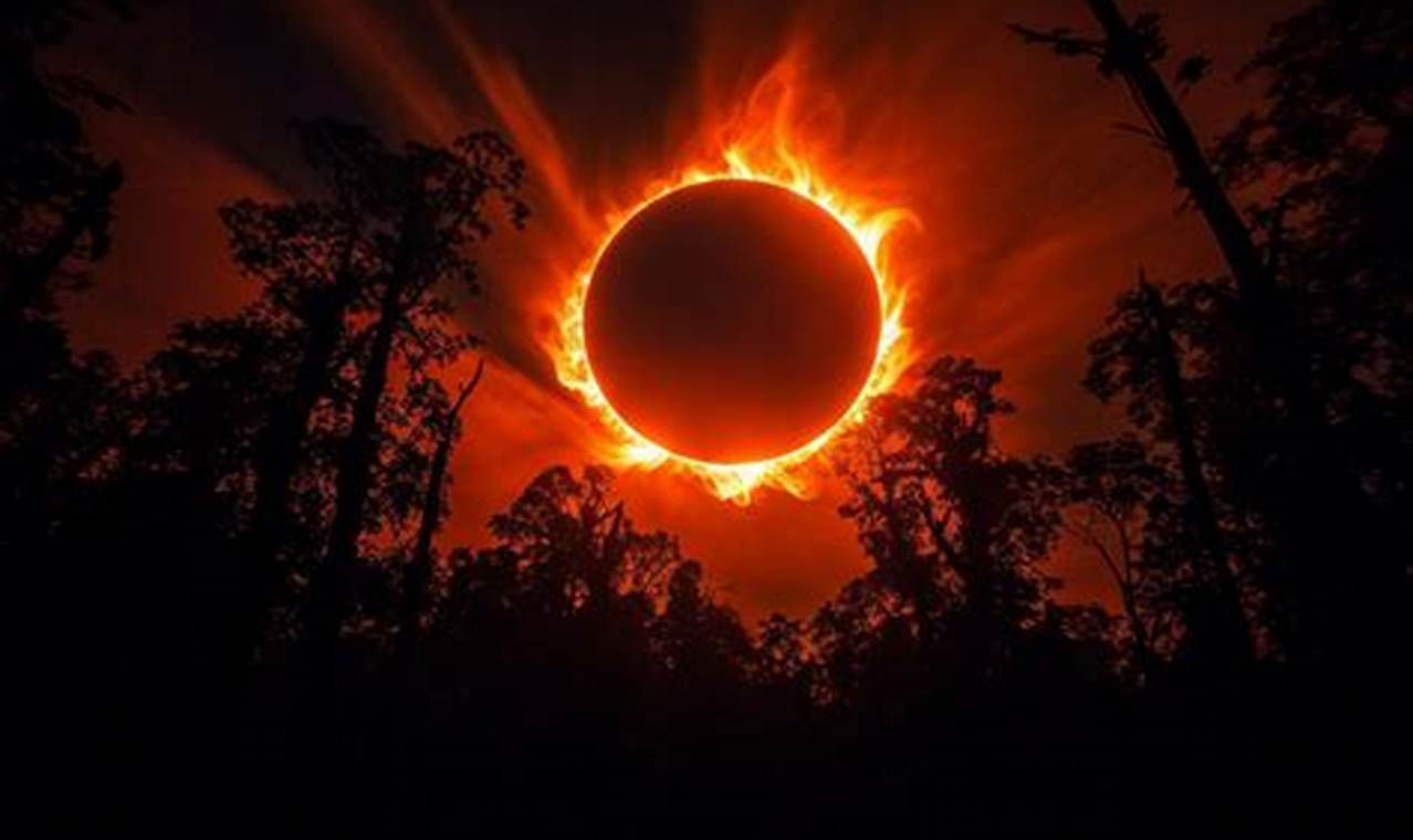 Fire Solar Eclipse 2024