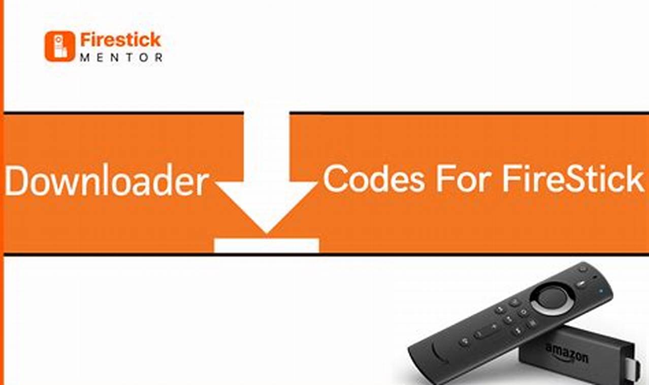 Firestick Downloader Codes 2024