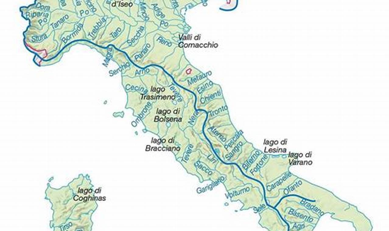 Fiumi E Laghi In Italia Descrizione