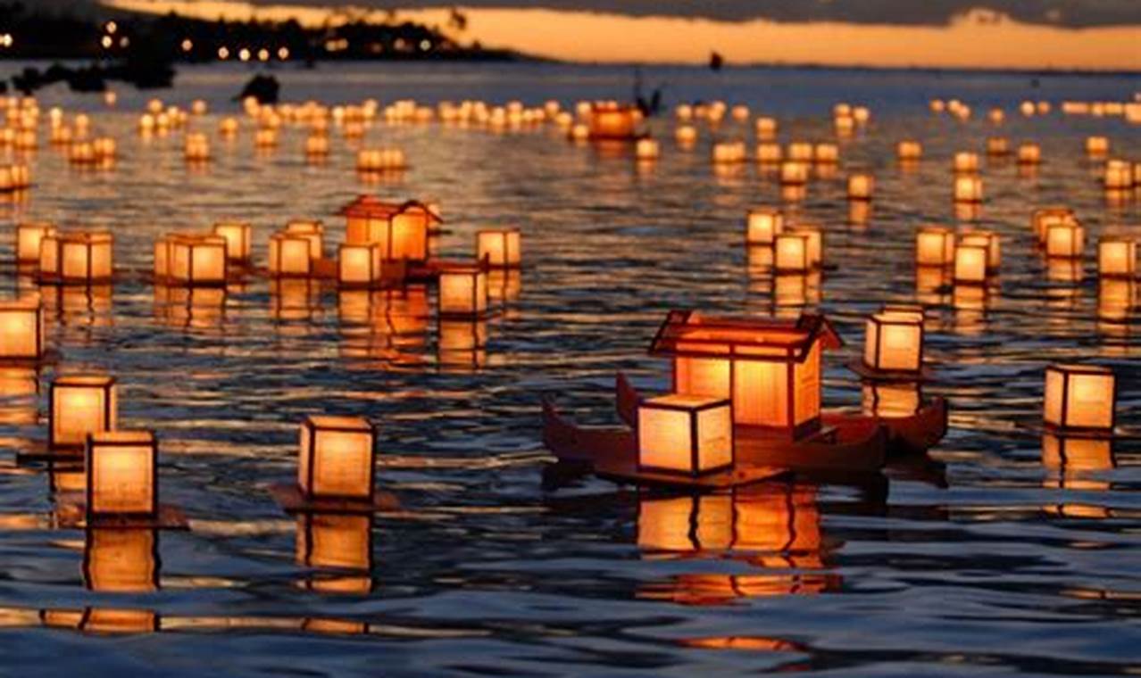 Floating Lantern Festival Japan