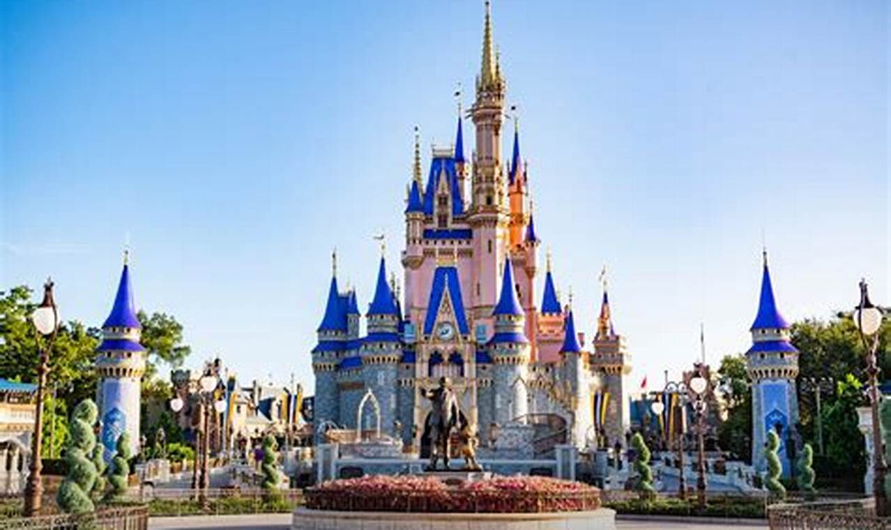 Florida Disney Castle 2024