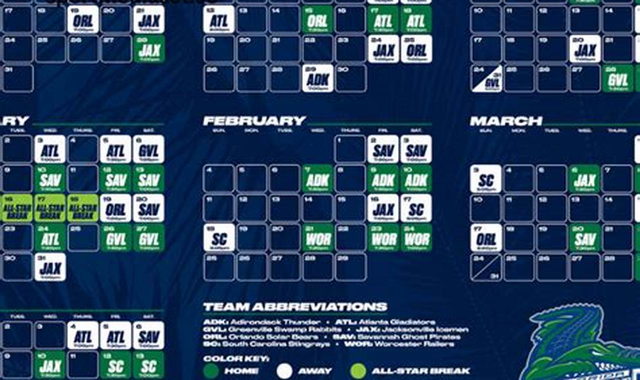 Florida Everblades Schedule 2024-2024