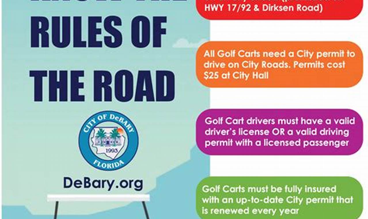 Florida Golf Cart Law 2024