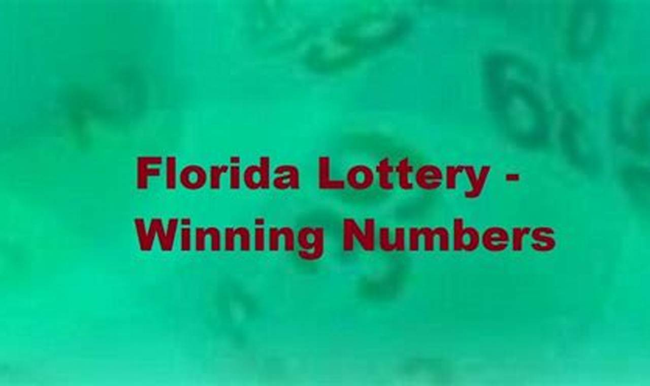 Florida Lotto Winners 2024